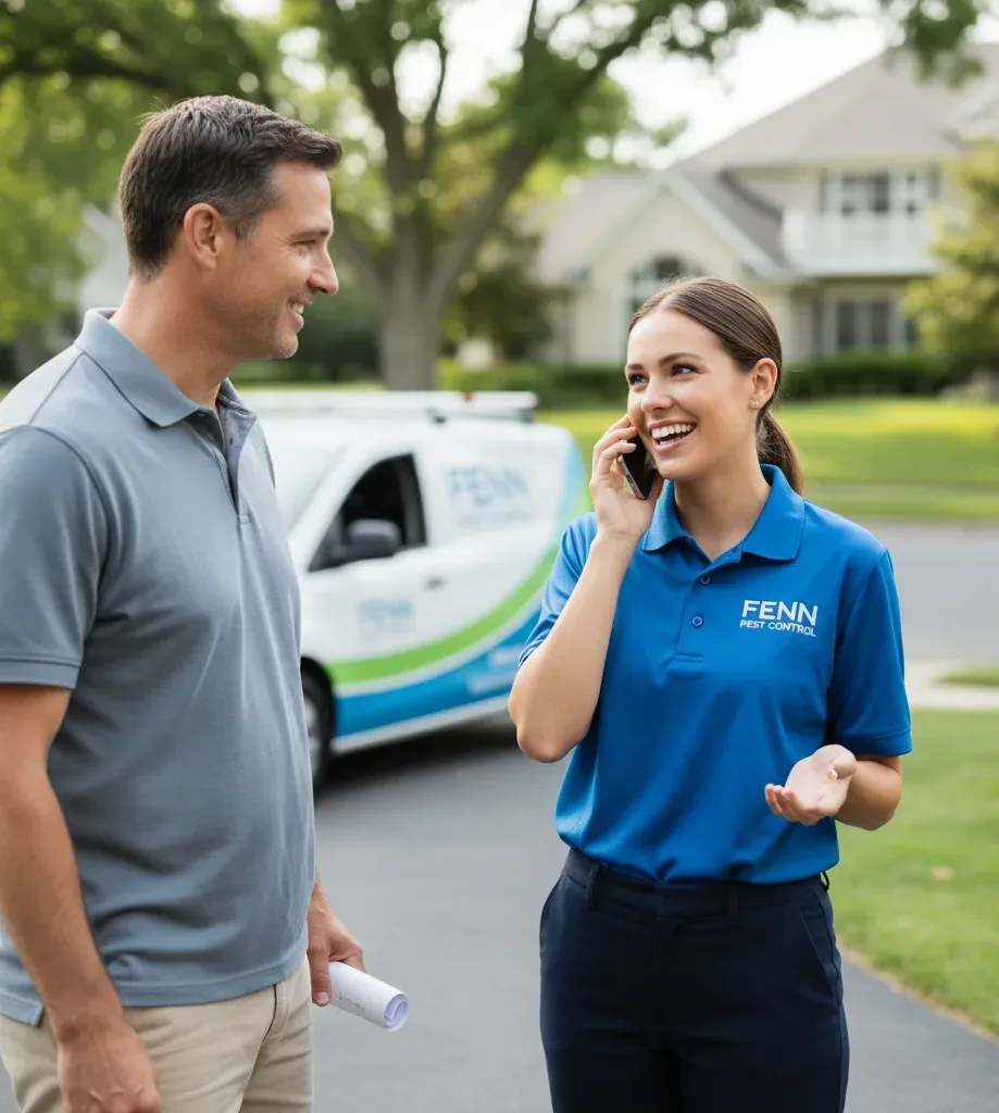Fenn Pest Control customer support in Blue Point